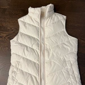 Lands’ End white vest